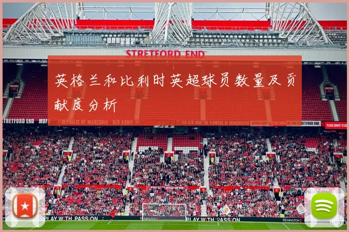 英格兰和比利时英超球员数量及贡献度分析